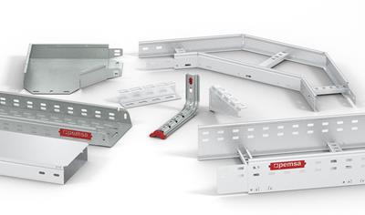 Cover image for Pre-galvanized steel cable tray systems: Pemsaband® and Megaband®, Covers and Supports