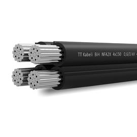 Cover image for NFA2X – Overhead power cable 0,6/1 kV with Al conductors, PE insulated from TT kabeli d.o.o.