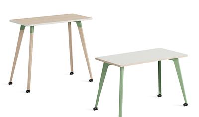 Cover image for Lares Mobile desk (1800x800mm) with metal legs