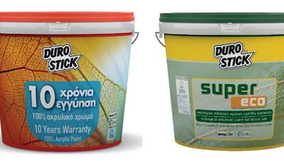 Cover image for Durostick - Acrylic and Emulsion paints for plaster, concrete & drywall