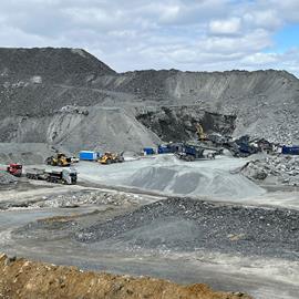 Cover image for Aggregates from Skellefteå quarry – Björkdal