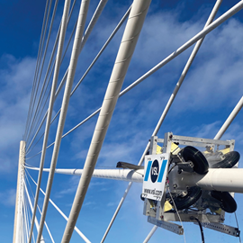 Cover image for White Stay Pipe for Stay Cable Systems