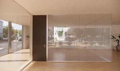 Cover image for SLENDER Double Glass Partition 