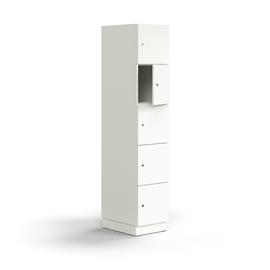 Cover image for QBUS Storage Compartment locker 5 comps, 2020x400x570 mm