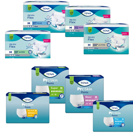 Cover image for  TENA flex and TENA pants