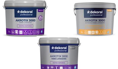 Cover image for PPG Dekoral Akrotix 3000 Ag + Mat, Akrotix 3000 Mat and Akrotix 3000 Satyna
