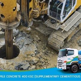 Cover image for CPAC Large bored pile concrete 400 KSC (C35/40, MPa) (Supplementary cementitious material formula)