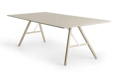 Cover image for Stay Table 2400x1050 mm, 1,5 mm ashvenér, legs H730 in ash