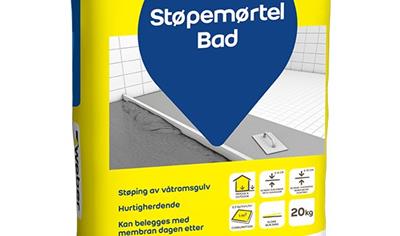 Cover image for weber støpemørtel Bad