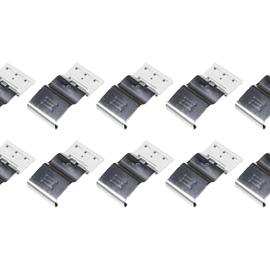 Cover image for Set of stainless steel clips