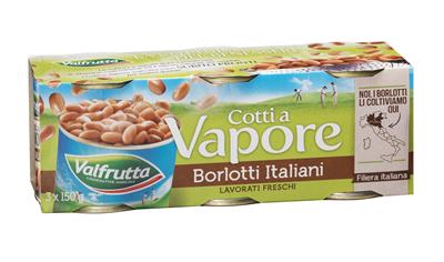 Cover image for VALFRUTTA Steam Cooked Borlotti Beans