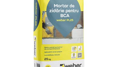 Cover image for weber PL25 (Masonry mortar for ACC)