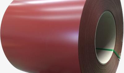 Cover image for Pre-painted Hot-Dip 55% Al-Zn Coated Steel Coils (PPGL)