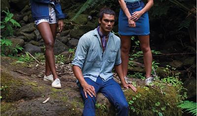 Cover image for CALIK CLR 501 denim fabric