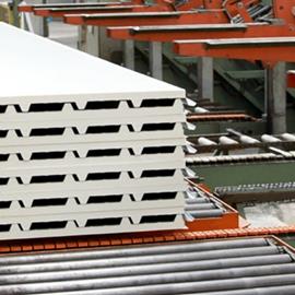 Cover image for INSULATED PANELS IN POLYURETHANE FOAM AND MINERAL ROCK WOOL FOR ROOF AND WALL