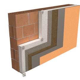 Cover image for Sistema di Isolamento temico a cappotto Thermophon P, PV, Mineral, Natural