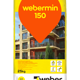 Cover image for webermin 150 Mineral façade coating