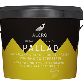 Cover image for PPG Alcro Pallad Halvblank Grund och Täckfärg