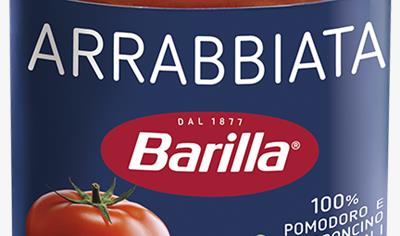 Cover image for Barilla Arrabbiata sauce for Italian market