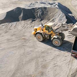 Cover image for 2-stage crushed aggregates from Stockholm quarry and terminal - Rydbo
