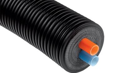 Cover image for Pre-insulated double heating pipe