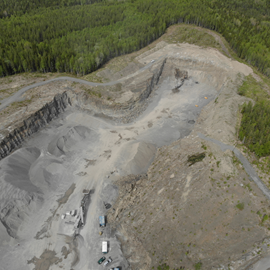 Cover image for Aggregates from Östersund quarry - Ljusberget