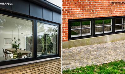 Cover image for Rationel AURAPLUS / Rationel FORMAPLUS  -top-guided window, 3-layer ECOLINE glazing