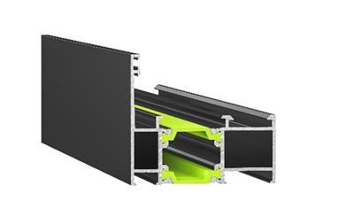 Cover image for Thermal break coated aluminium profile