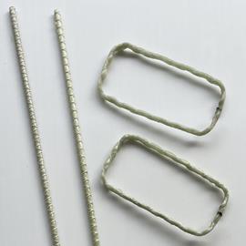 Cover image for Straight bars and shaped stirrups Ø10 and Ø18 in Glass Fiber Reinforced Polymer 