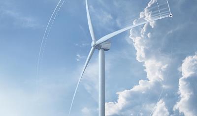 Cover image for Electricity from a European offshore wind farm using SG 14-236 wind turbines