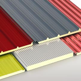 Cover image for Sandwich panels with aluminum facings and expanded rigid polyurethane or polyisocyanurate insulating core