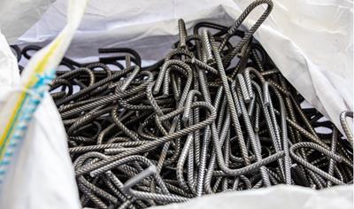 Cover image for CUTTING AND SHAPING OF STEEL FOR REINFORCING CONCRETE