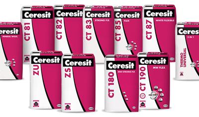 Cover image for CERESIT DRY MORTAR FAMILY