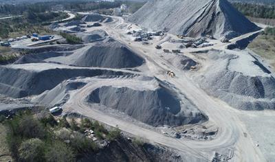 Cover image for Aggregates from Stockholm, terminal for aggregates – Rotebro