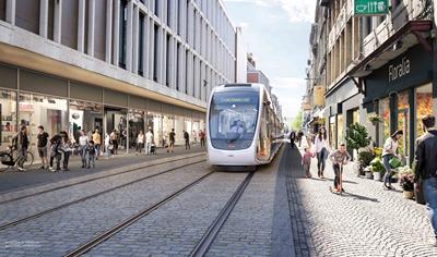 Cover image for Urbos 100 Tram for Liège
