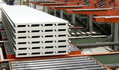 Cover image for INSULATED PANELS IN POLYURETHANE FOAM AND MINERAL ROCK WOOL FOR ROOF AND WALL