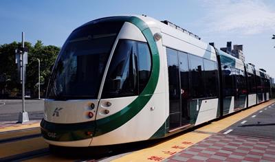 Cover image for URBOS 100 tram for the City of Kaohsiung