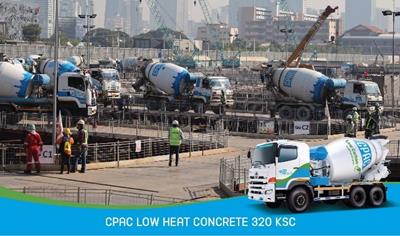 Cover image for CPAC Low heat concrete 320 KSC  (C28/32, MPa)
