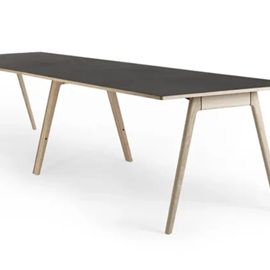 Cover image for Arko Grande, 3600x1200 mm, Desktop linoleum, legs H730 in ash