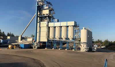 Cover image for ABT16 70/100 LTA asphalt from Umeå asphalt plant - Brännland