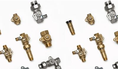 Cover image for Lockwing brass ball valve (GAS)