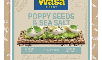 Cover image for Wasa Poppy Seed & Sea Salt / Mohn & Meersalz