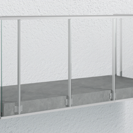 Cover image for Balcony railing Free with Clearglass