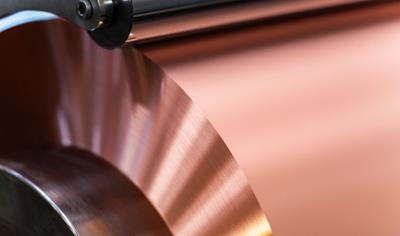 Cover image for Battery copper foil