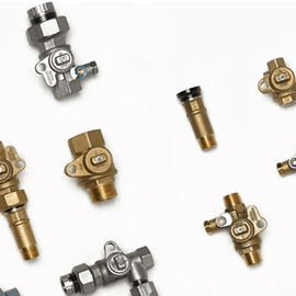 Cover image for Lockwing brass ball valve (GAS)