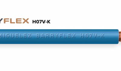 Cover image for CONDUCTOR AISLADO - BARRYFLEX H07V-K