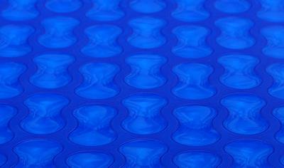 Cover image for French Blue 400 Swimming Pool Cover Material
