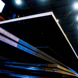 Cover image for Hot-rolled uncoated steel plate 
