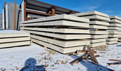 Cover image for Prefabricated Massive Concrete Slab