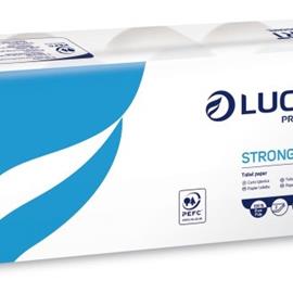 Cover image for TOILET PAPER STRONG LUCART 10 ROLLS TOILET PAPER ECO LUCART 10 ROLLS 